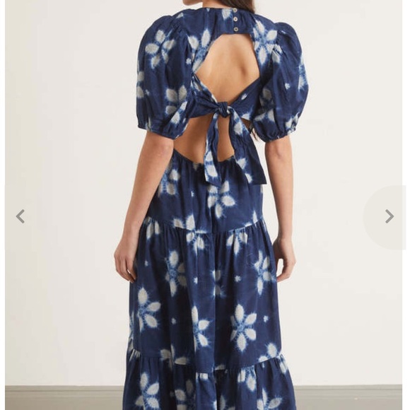 New: Sea New York Isla Print Midi Dress. Size 2 - Picture 6 of 13